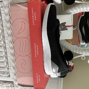 Easy Spirit slip ons worn once. Should have gotten half size bigger. Size 7